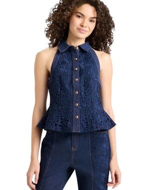 Cinq a Sept, Ronin Lace Jean Top